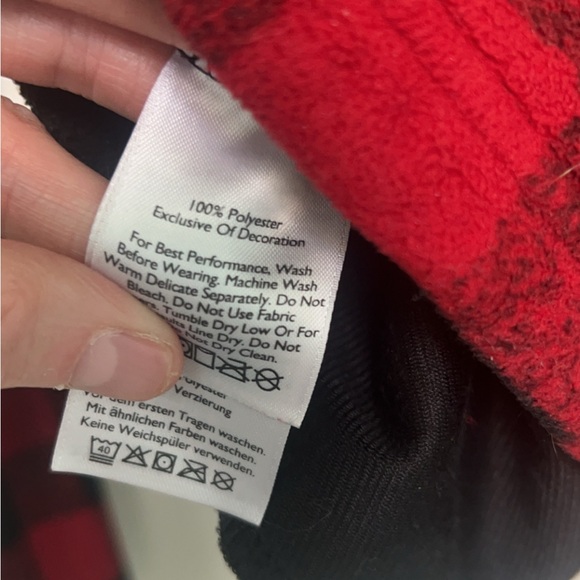 Eddie Bauer | Women’s Buffalo Checkered Fleece Button Up Sweater Top Size Small - Picture 5 of 8